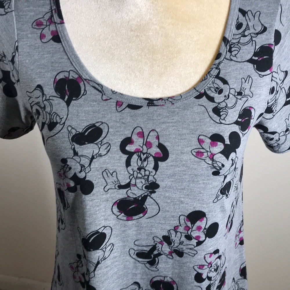 Lularoe Disney Minnie Hi- Lo Tee - Picture 2 of 8